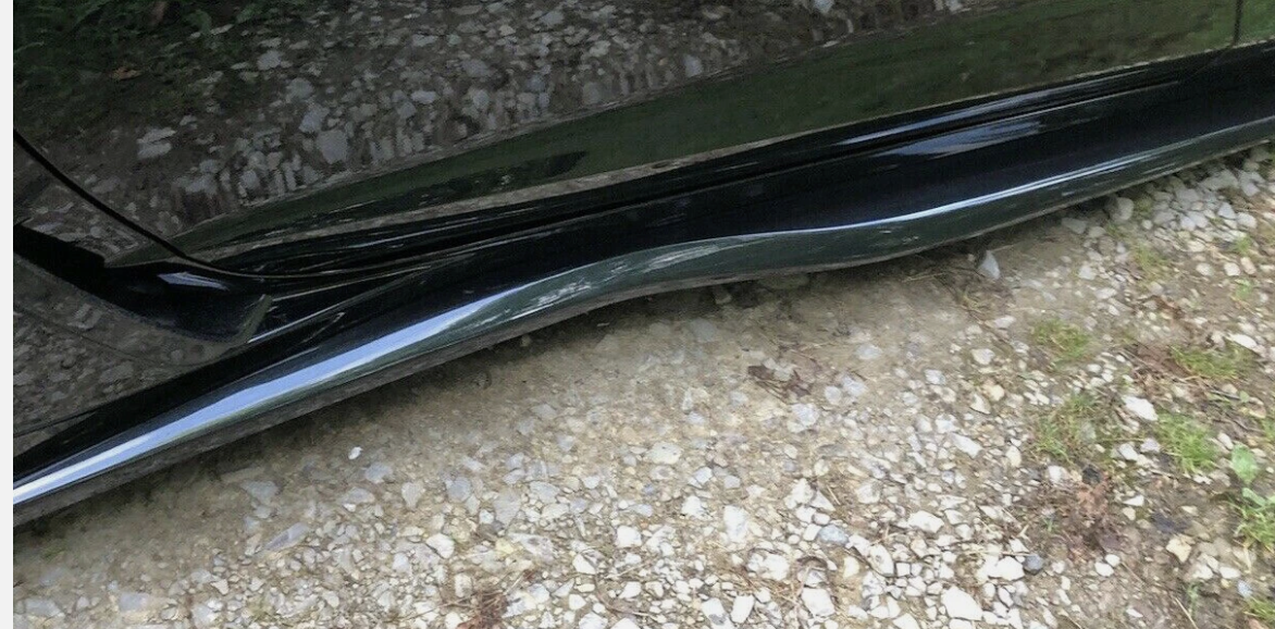 Corvette C7 2014-2019 Gloss Black Side Skirts Z06 Style
