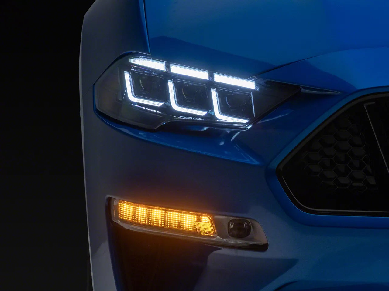 2018-2023 Ford Mustang Projector Headlights S650 Style