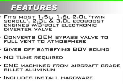 Ford EcoBoost BOV Adapter V1